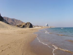 Al aqah beach, Fujairah